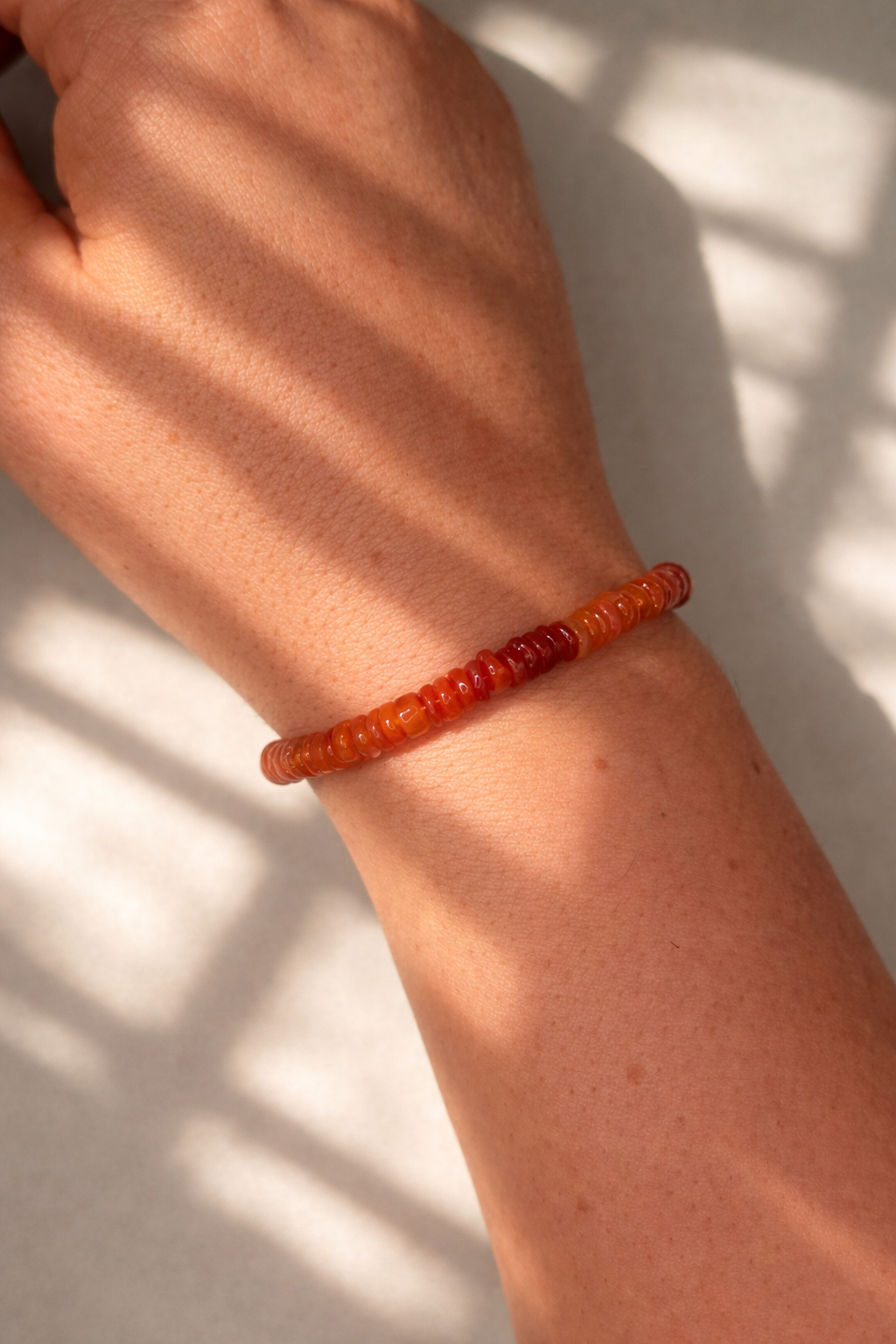 Fire Carnelian Toggle Bracelet