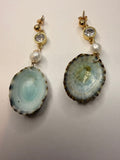 Limpet Pearl Drop Earrings