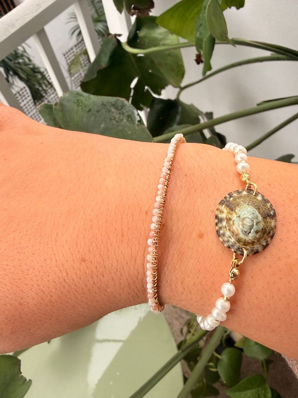 The Opal Bezeled Bangle