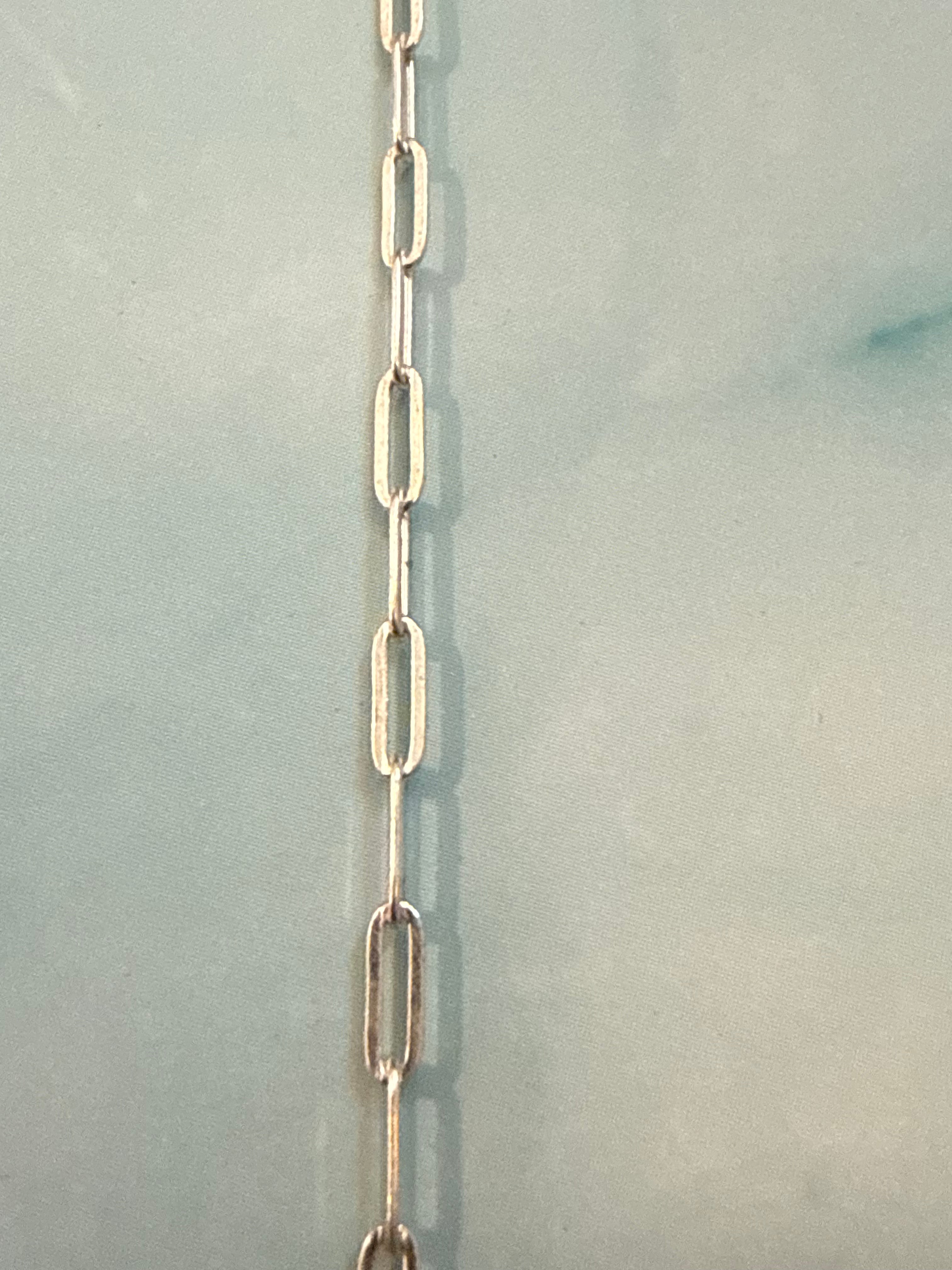 Sterling Silver Paperclip Chain