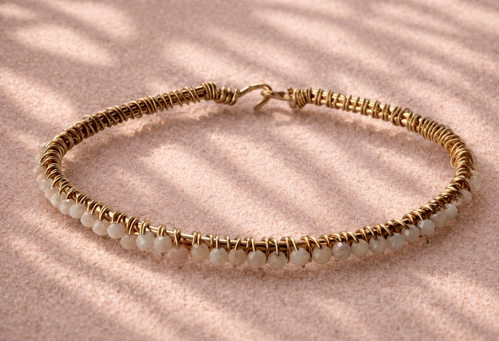 The Opal Bezeled Bangle